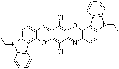 Pigment-violet-23-Molecular-Structure